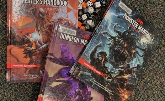 photo of dnd books