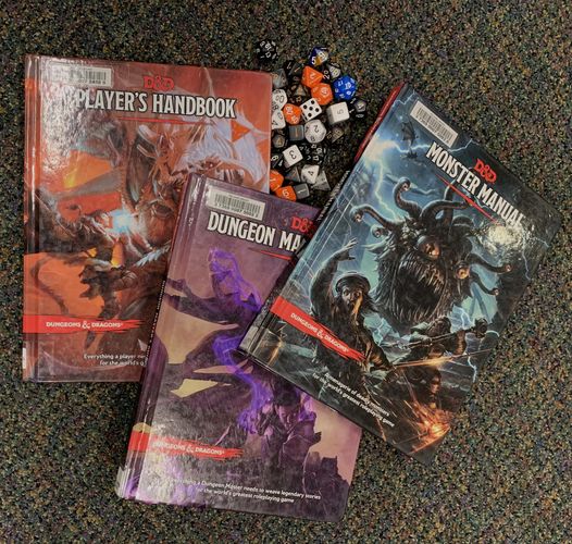 photo of dnd books
